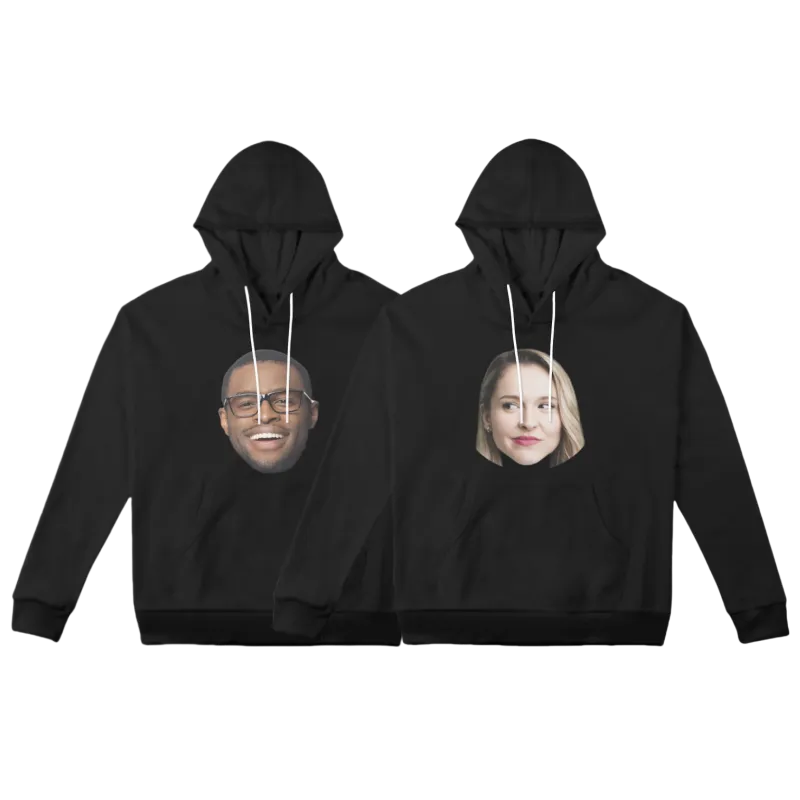Custom Hoodie for Interracial Couple