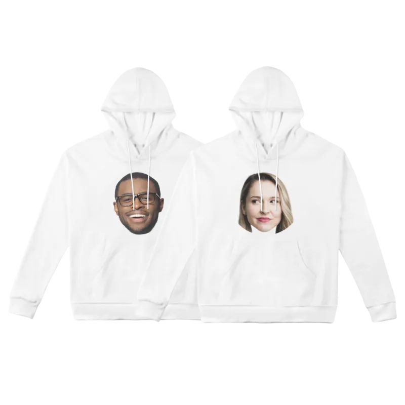 Custom Hoodie for Interracial Couple