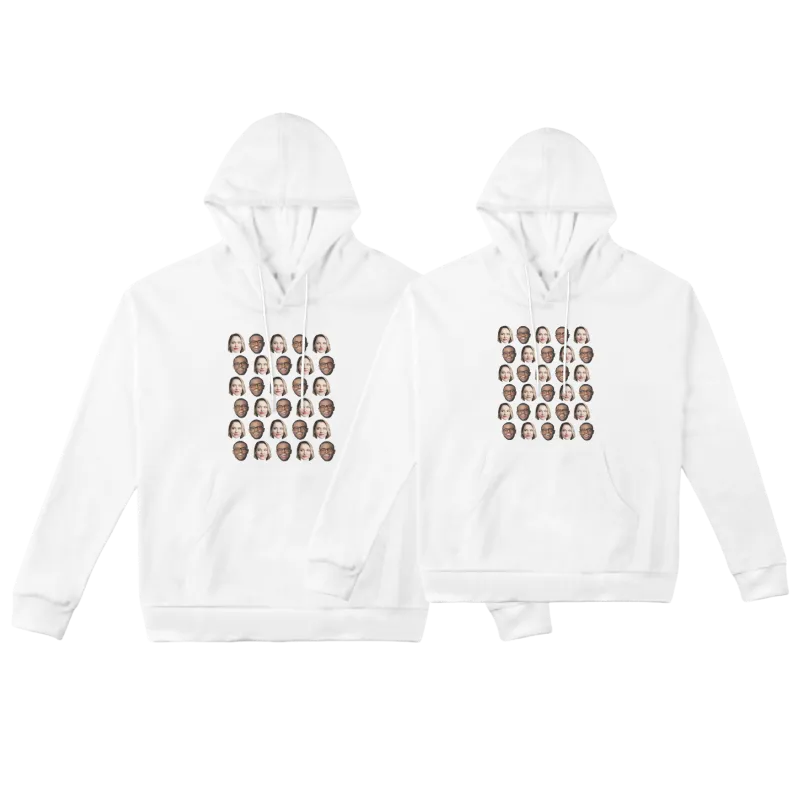 Custom Hoodie for Interracial Couple