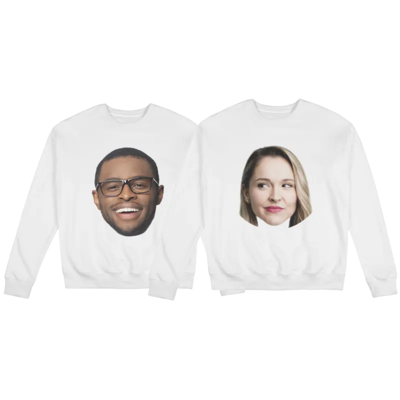 Custom Hoodie for Interracial Couple